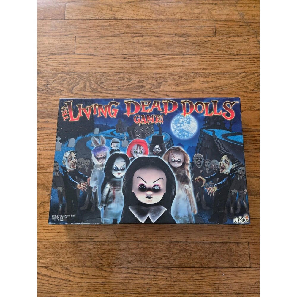 The Living Dead Dolls Board Game 2003 Mezco Toyz Complete Vintage